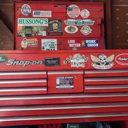 Snap on Tool Boxes and Pneumatic Tools