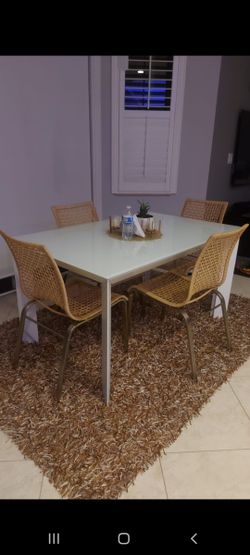 Set of chairs for dinning room or dinnette