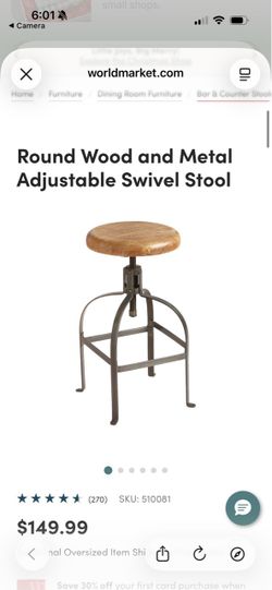 Wood bar stools