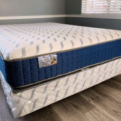Calking Supreme Orthopedic Mattress And Boxspring 