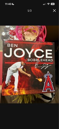 Angels bobblehead Ben Joyce