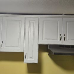 White Kitchen Cabinet Set