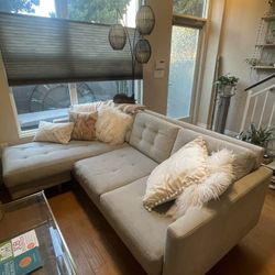 Custom Designed Scratch & Stain-Resistant L-Shape Couch  