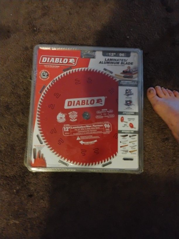 Diablo Laminate Aluminum Blade 12x96