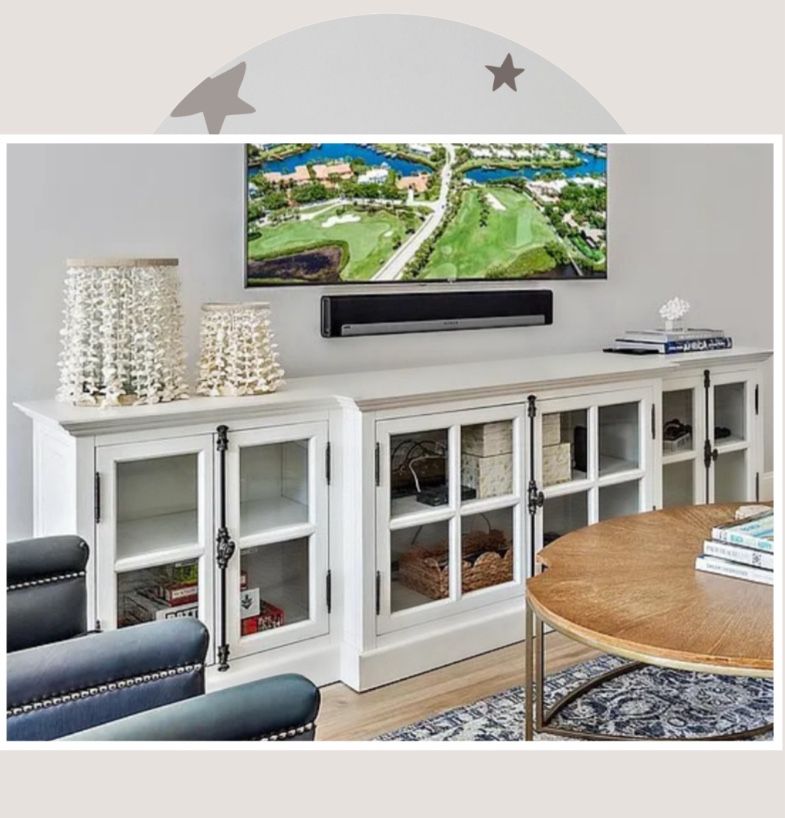 French Provincial Cabinent, TV Stand