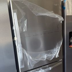 New Whirlpool. Bottom Freezer  33 Inches Wide 