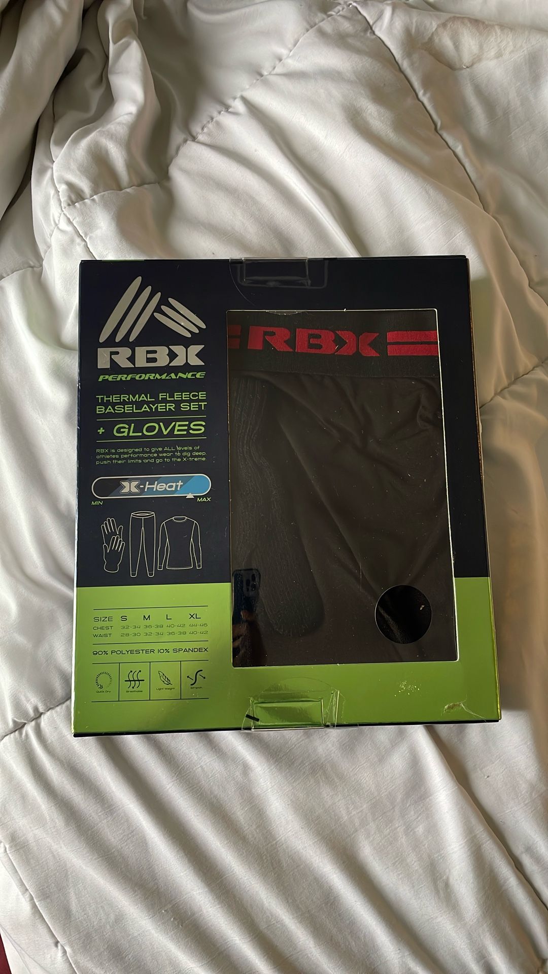 NEW RBX Thermal Fleece Set XL Men’s