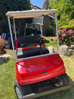 Yamaha Golf cart with new Interstate Batteries