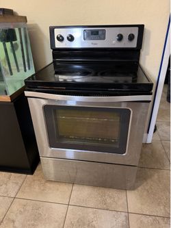 30” whirlpool electric stove.  ( missing the cord).
