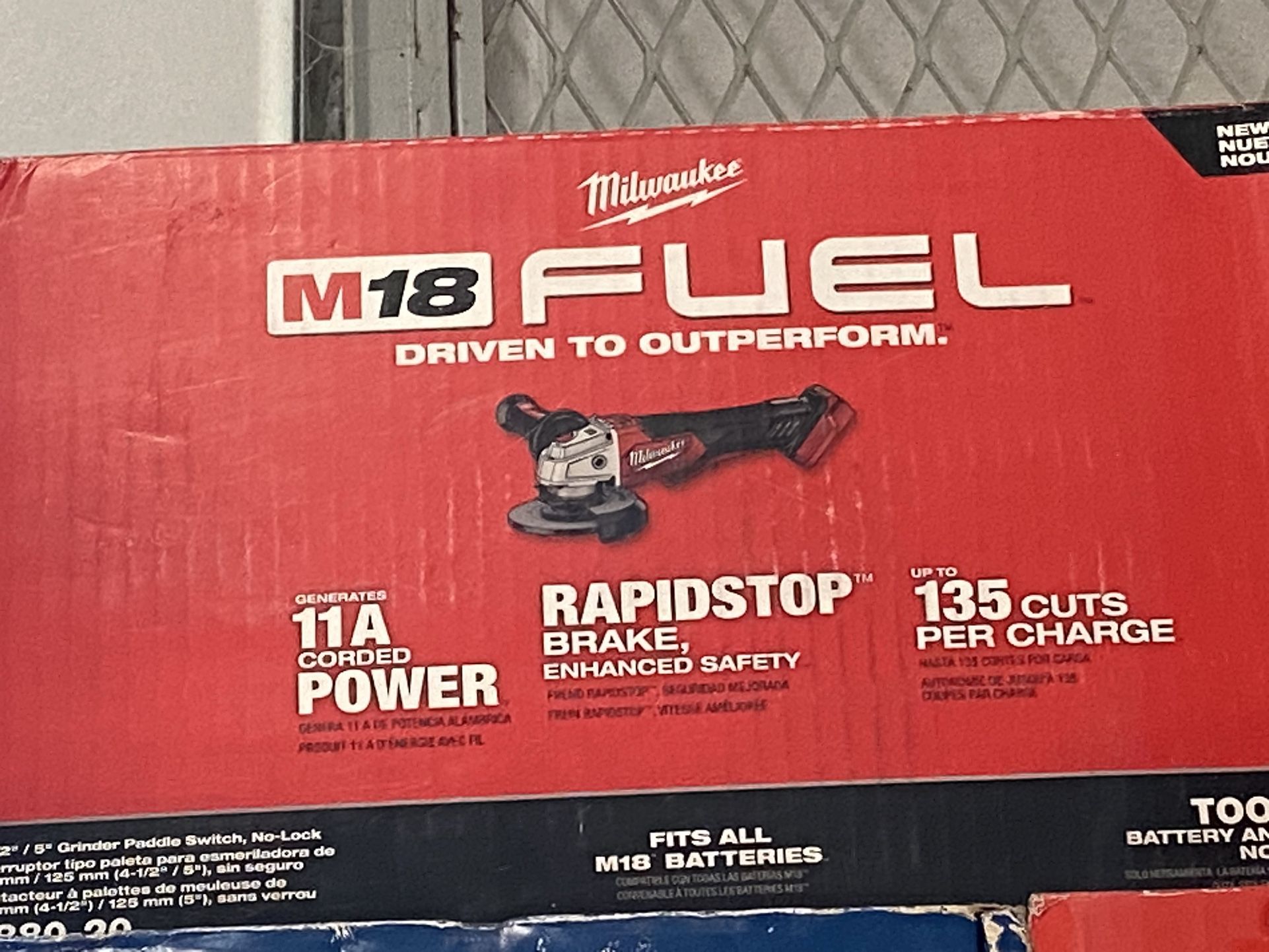 Milwaukee Fuel Grinder