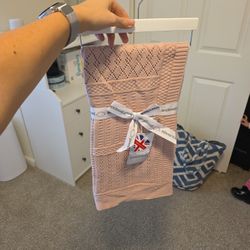 Brand New Blush Pink Blanket 
