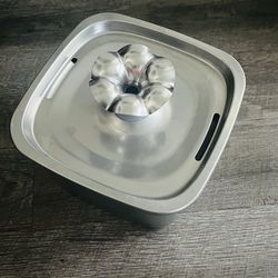 Veken 95oz Stainless Steel Cat water fountain