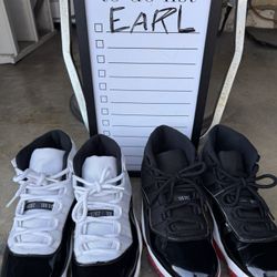 Jordan 11  Size 11.5 Concord / Bred 