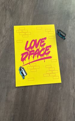 D Face Mini Print & Pin 