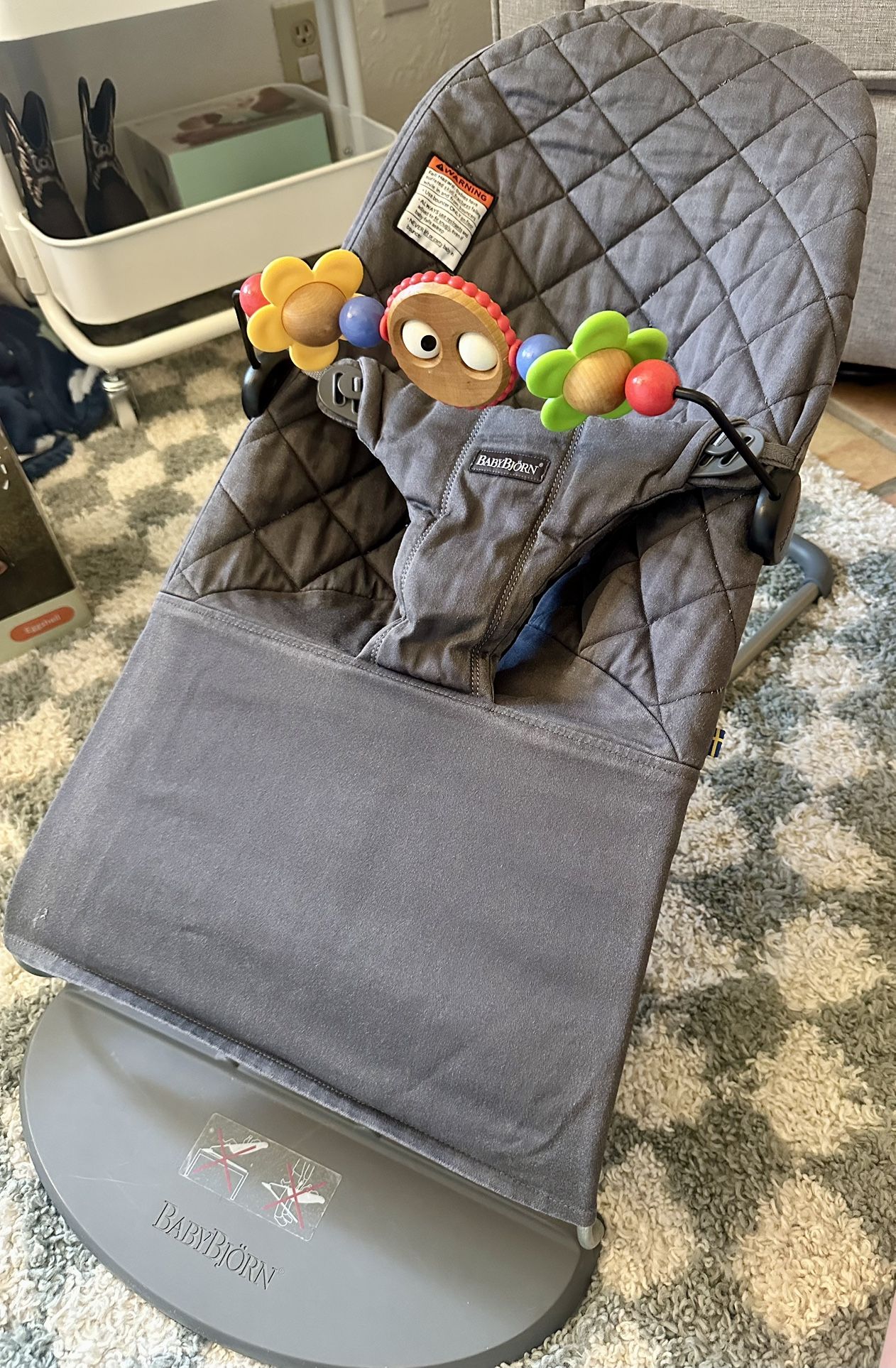 Baby Björn Bouncer With Toy Bar Included