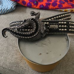 BB Simon Belt Alligator Buckle