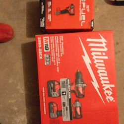 Milwaukee Hammer Drill Combo Kit, Milwaukee Impact 