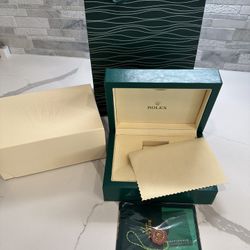 Rolex Watch Box New With Accessories!