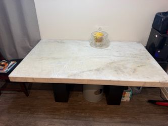 Marble dining table