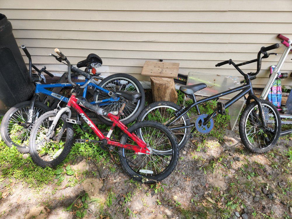 3 Bikes That Need Some Work. 