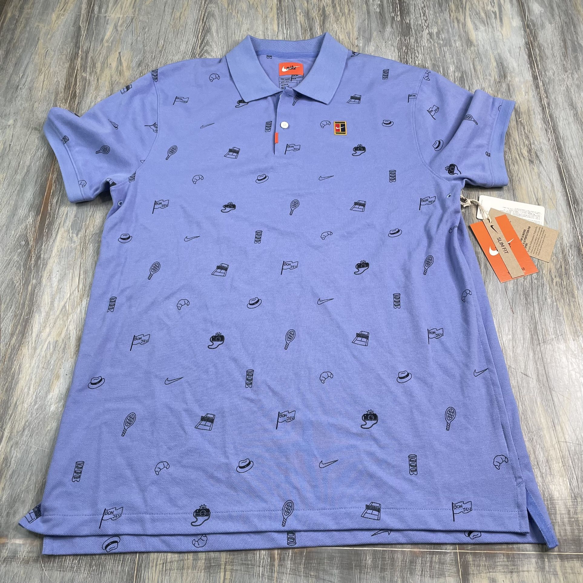 Nike Dri Fit Tennis Polo Shirt