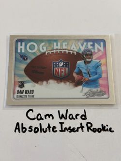 Cam Ward Tennessee Titans QB Absolute Short Print Insert Rookie Card.