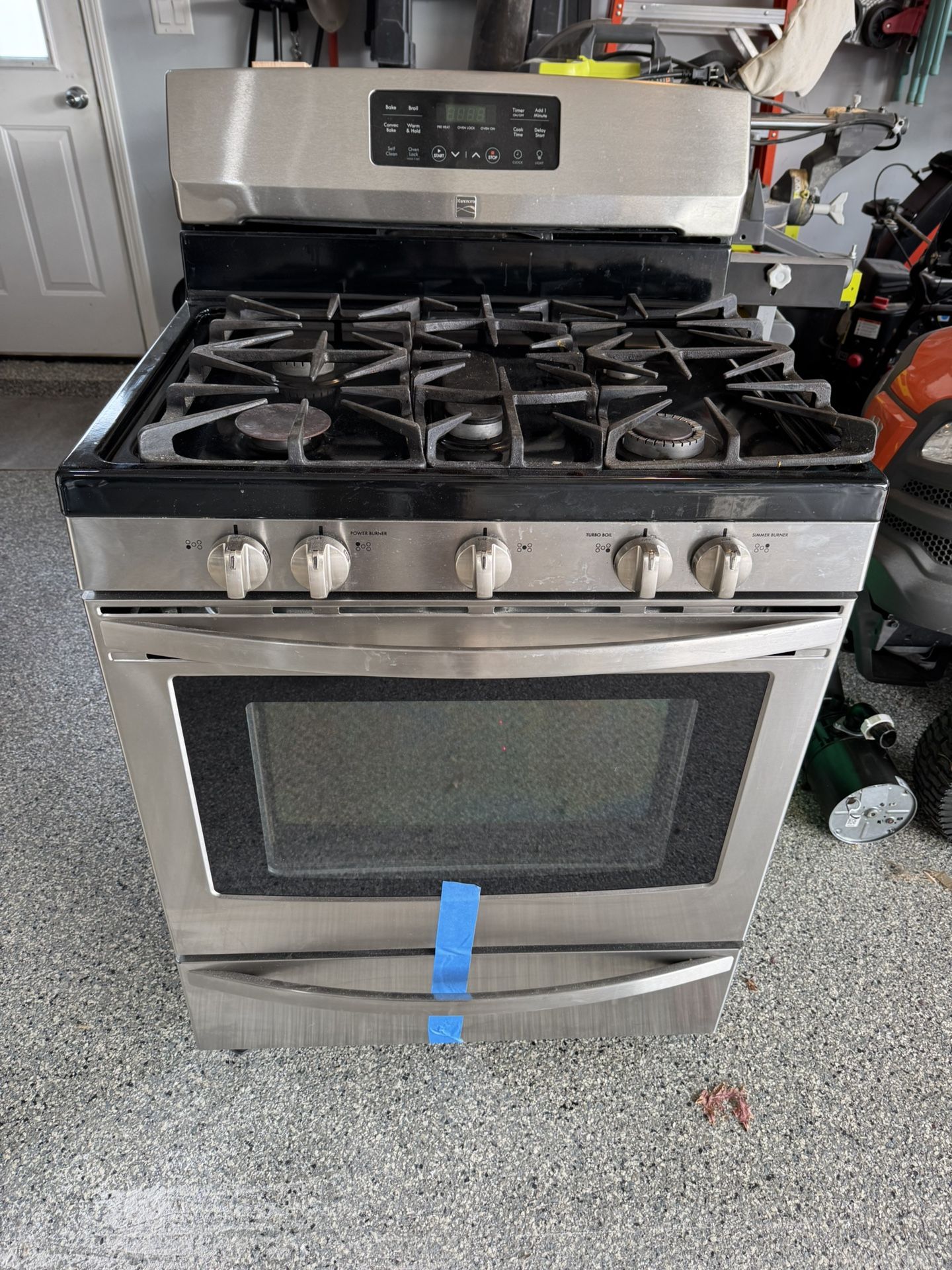 kenmore oven range stove