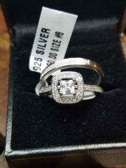 Sterling silver Engagements Ring