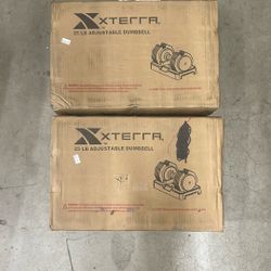 Xterra 25 Lbs. Adjustable Dumbbell 