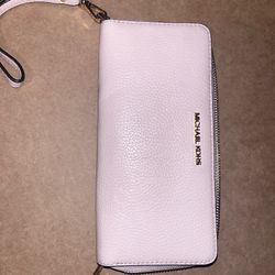 Leather Continental Wristlet