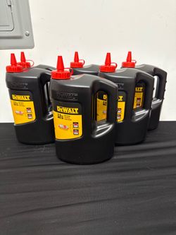DeWalt 2.5 lb Red Chalk Line Powder