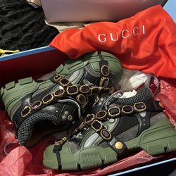 FLASHTREK Sega Green Gucci Shoes