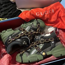 FLASHTREK Sega Green Gucci Shoes