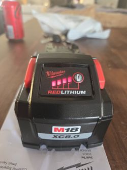 Milwaukee M18 Red Lithium High Output XC 8.0