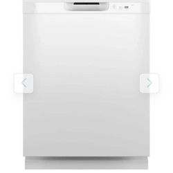 24 in. Built-In Tall  Front Control White Dishwasher 