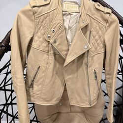 Leather Jacket Michael kors XS