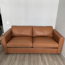 	Leather Couch - Sleeper Sofa - IKEA FINNALA