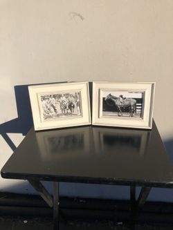 Two Framed Prints Horse and Mules “Make Offer”