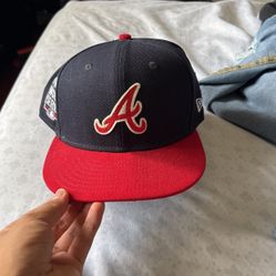 Atlanta Braves Hat 7 1/4 Brand New