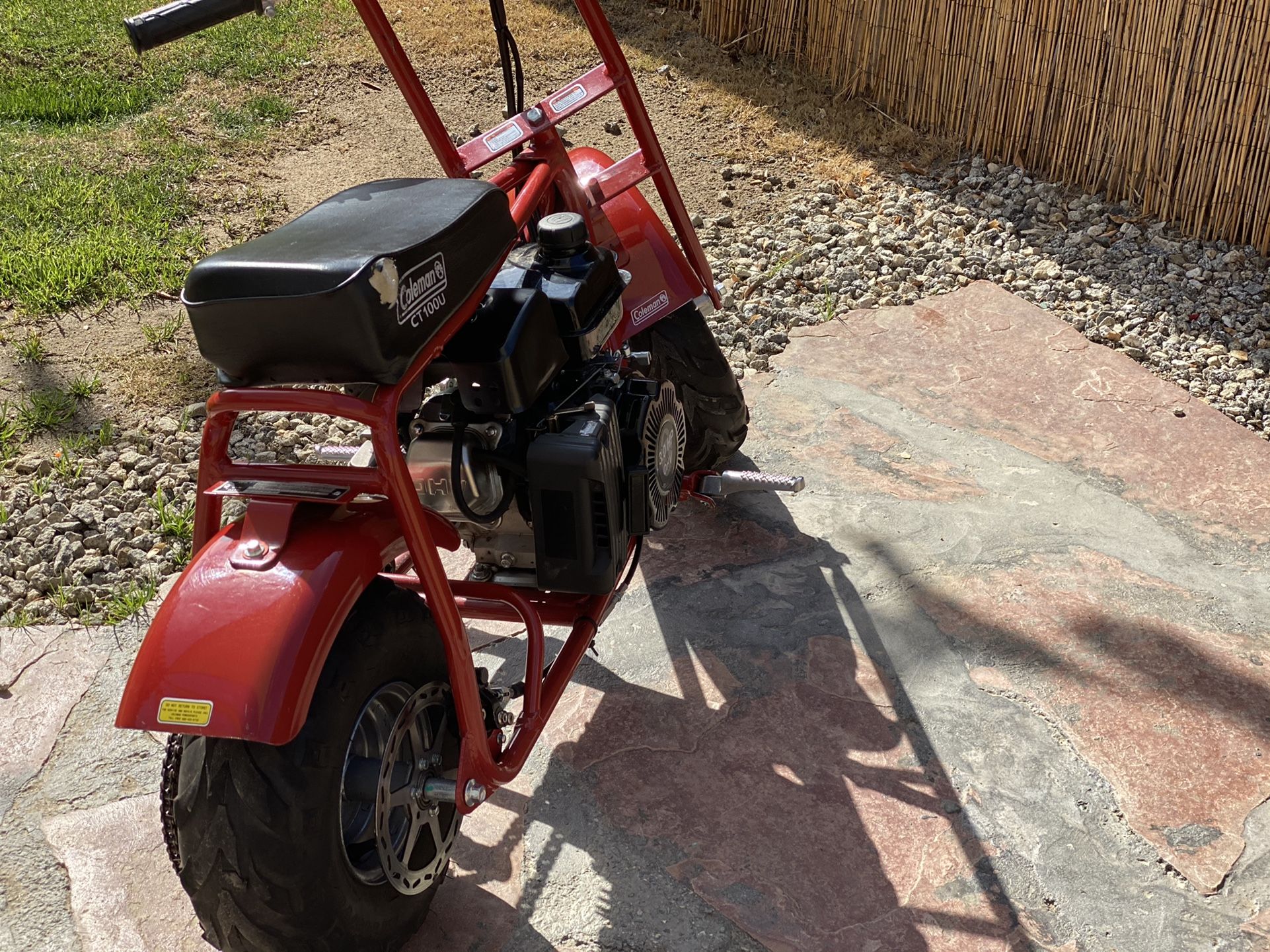Coleman , CT100U , Red, Mini Bike for Sale in Bakersfield, CA OfferUp