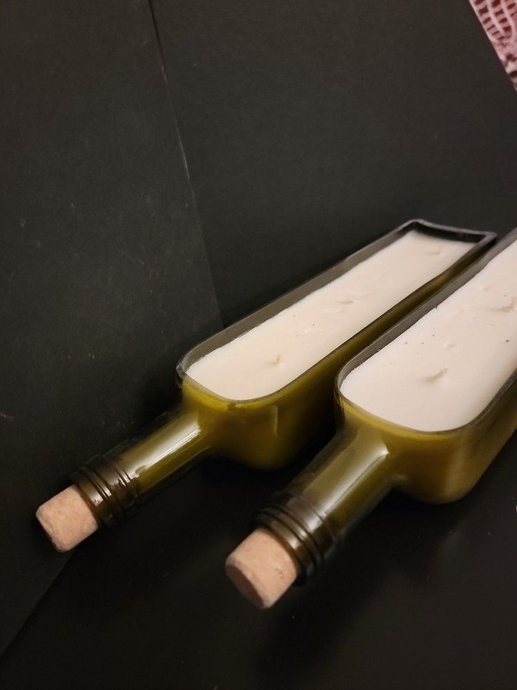 3 Wick Bottle Candles