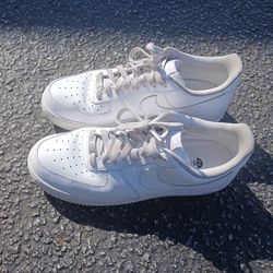 All White Uptowns - Air Force Ones