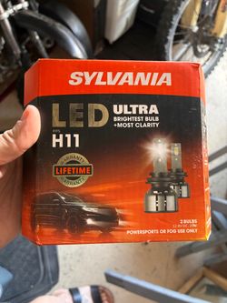 SYLVANIA H11 LED Ultra Fog Light Bulbs – 2 Pack – $65