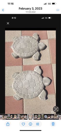New Step Stones made out of cement