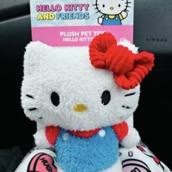 Brand New Hello Kitty Plush Pet Toy