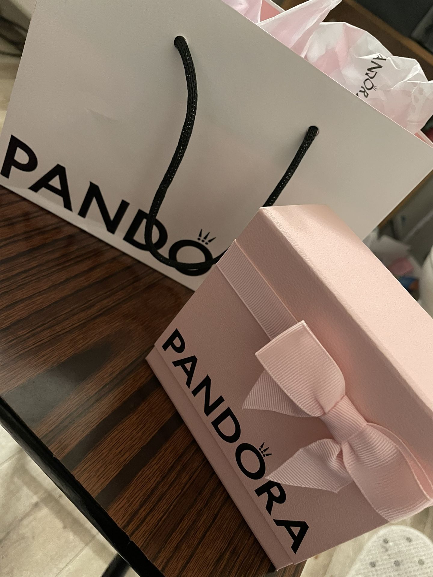 Pandora Bow Necklace
