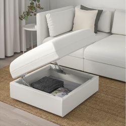 IKEA Storage seat section - Ottoman - White