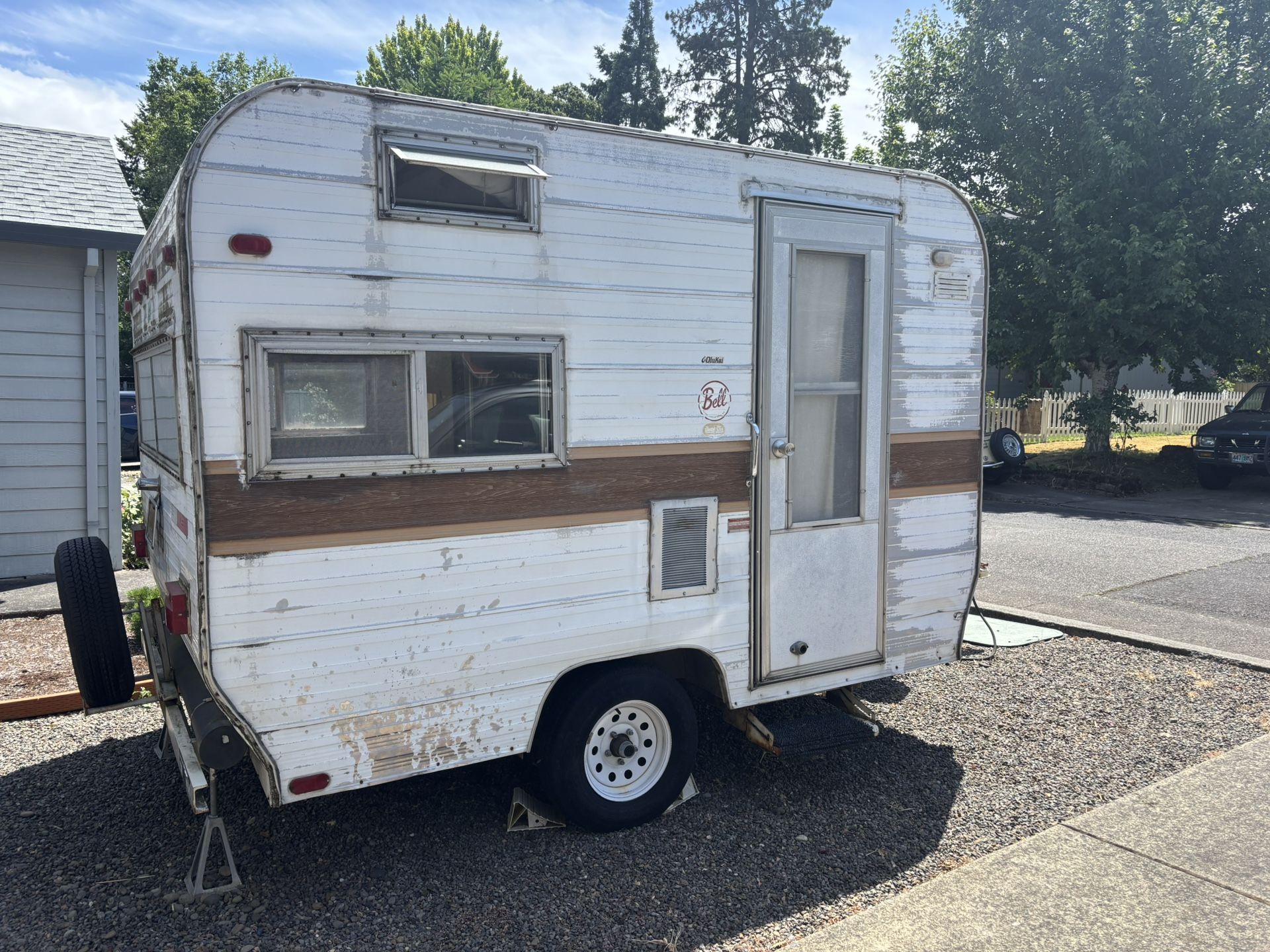 1973 Vintage Bell 14ft Travel Trailer