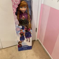 Original Disney Frozen My Size Anna 38” Doll Over 3 Feet . Great Condition