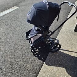 ++CYBEX PRIAM STROLLER  matt Black+